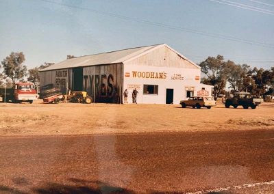 Mid 1980's tyre and fuel depot
